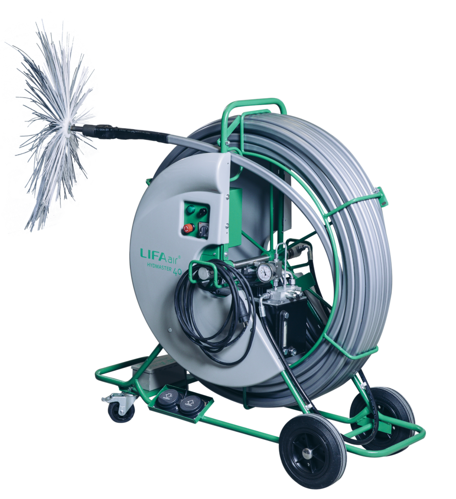 Hydmaster 40 Hydraulic Rotary Brush Machine Hasman Ltd