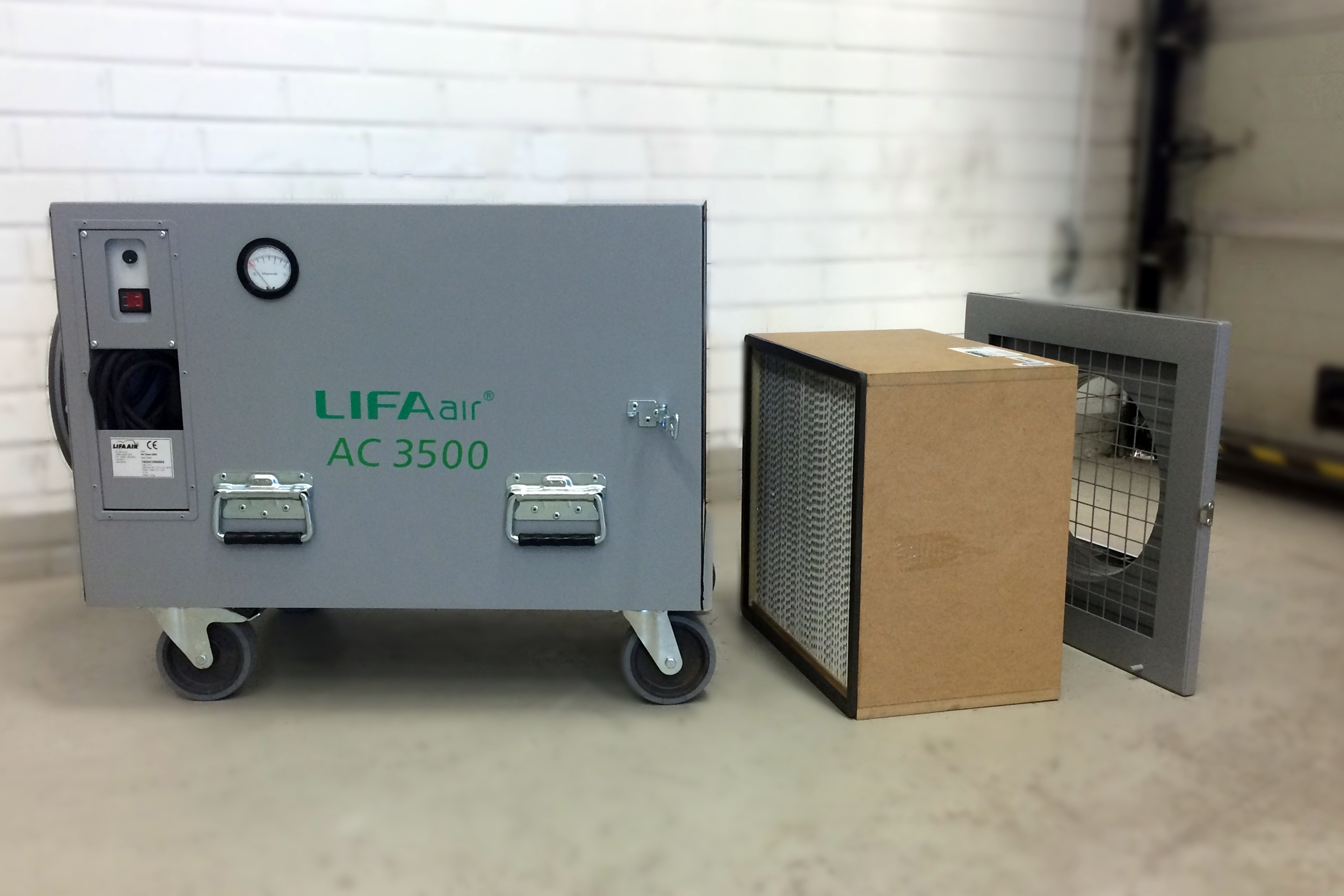 Air Clean 3500 Professional Negative Air Machine Hasman Ltd