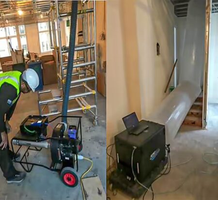 HVAC leakage testing