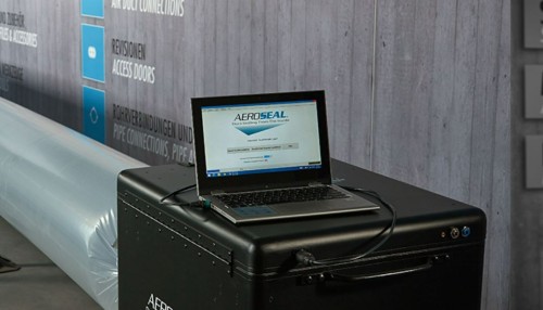 aeroseal on laptop screen