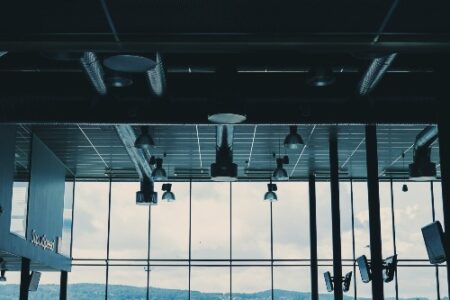 Office with vents