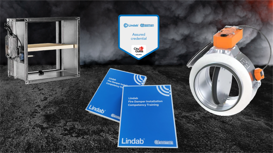 Lindab Fire Damper Installation Training Hasman Ltd